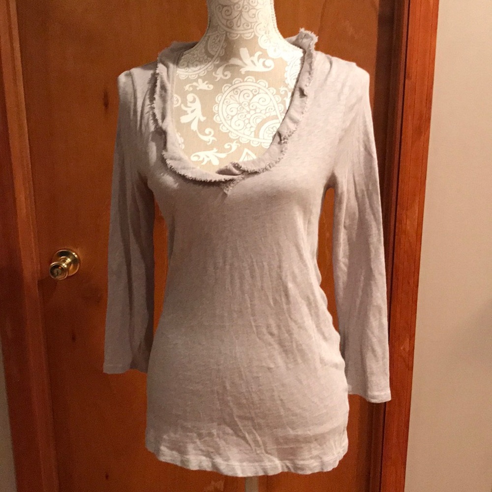 NWOT JCrew 3/4 sleeve tee. Size M